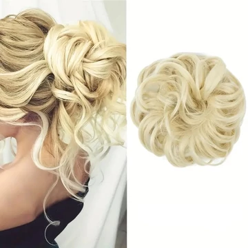 613-AS PLATINA SZŐKE, Konty jellegű hajas hajgumi, Q5-ös tipus