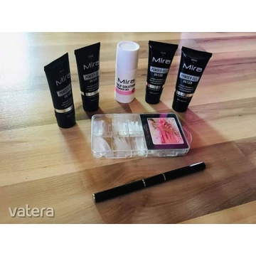 Polygel Műköröm Építő Kezdő Csomag Új!