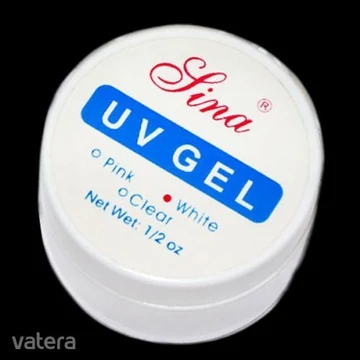 FEHÉR Sina Műköröm alapanyagok Építő Zselé