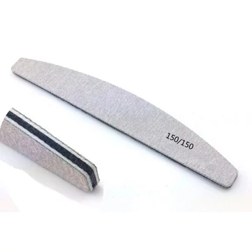 SZÜRKE Reszelő íves,középen fekete 150/150