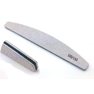 SZÜRKE Reszelő íves,középen fekete 100/150