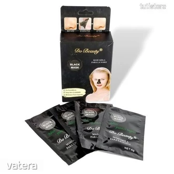 Fekete Maszk mitesszer pórustisztító lehúzható orrmaszk 10db/ csomag