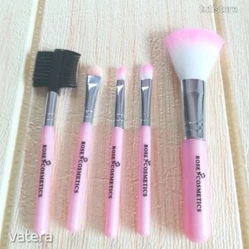 RÓZSASZÍN Sminkecset ecset készlet 5db