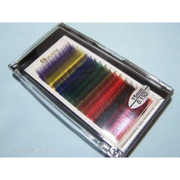 3D színes szempilla 0.15 D ív 15mm műszempilla