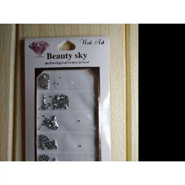 PIROS-KÉK-SÁRGA Strasszkővek többféle méretben műkörömdíszítéshez