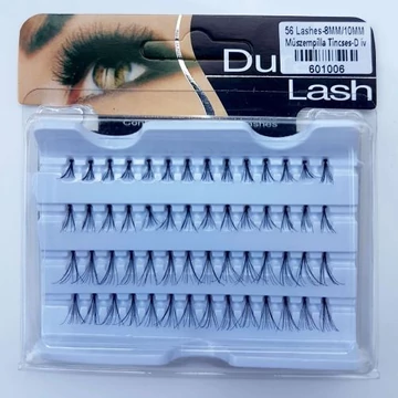 Tincses műszempilla 56pilla/D-ív - 8MM/10MM (fekete)
