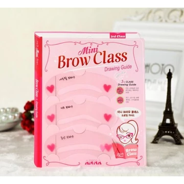 Mini Szemöldök Sablon - 3 forma