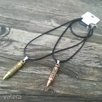 Töltény nyaklánc pároknak divat ékszer