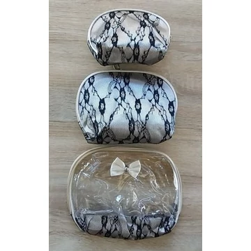 ARANY 3 részes Kozmetikai táska neszesszer