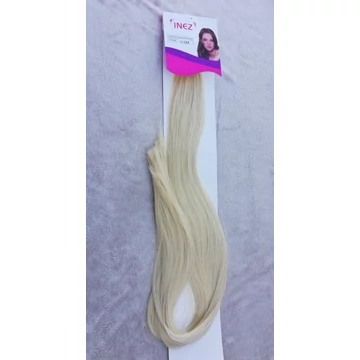 613A PLATINA SZŐKE Inez póthaj 180cm hajhosszabbításhoz és holland fonáshoz