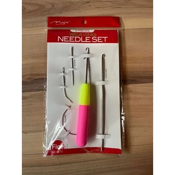 Hajhosszításhoz 5db-os készlet behúzó és hurkoló tű