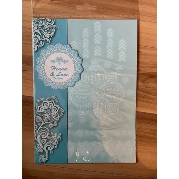 CSIPKE HENNA kéz és test tetoválás matrica