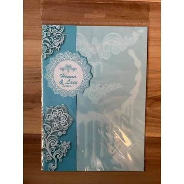 CSIPKE HENNA kéz és test tetoválás matrica