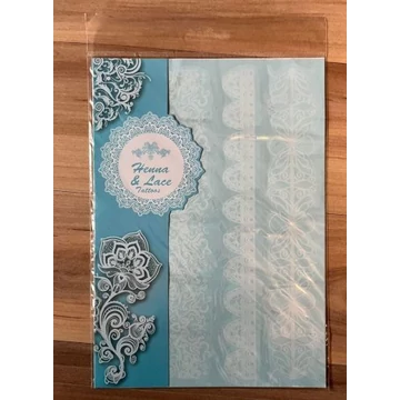 CSIPKE HENNA kéz és test tetoválás matrica