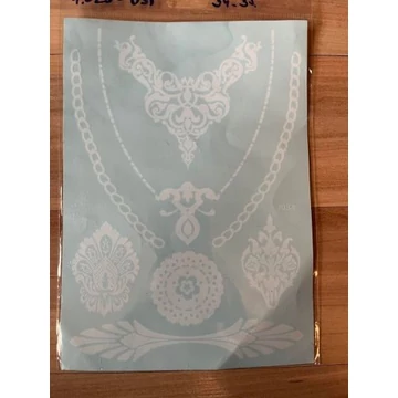 CSIPKE Henna kéz és test tetoválás matrica