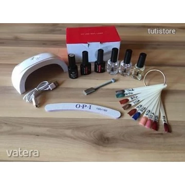 TIGER EYE  gél lakk és mágnes teljes szett Alap és fényzselé l Előkészítő folyadékokkal UV lámpával