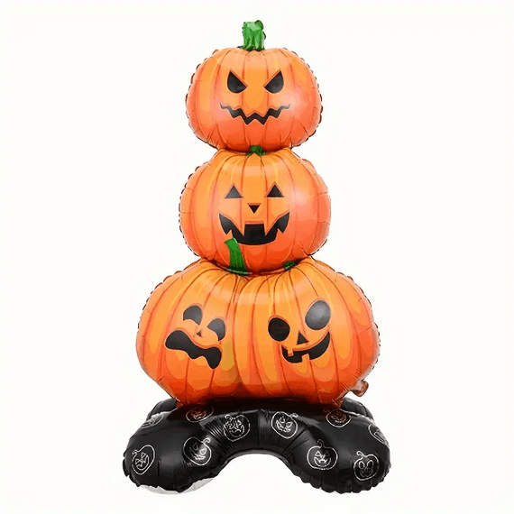MOSOLYGÓ TÖKÖK, álló Halloween dekoráció, 110cm