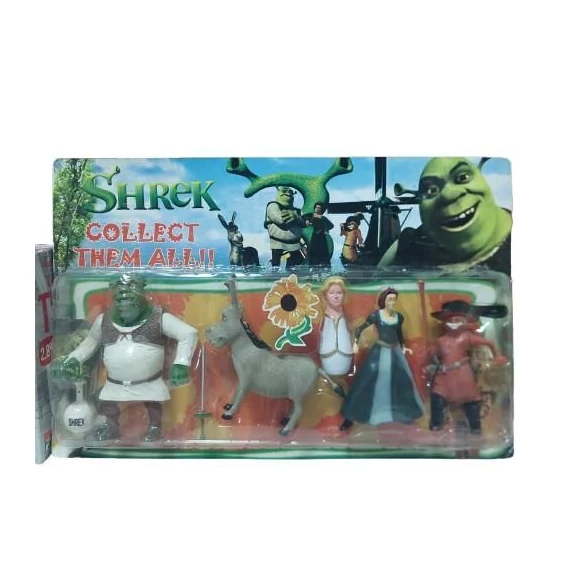 SHREK figurák gyerekeknek, 4db-os szett