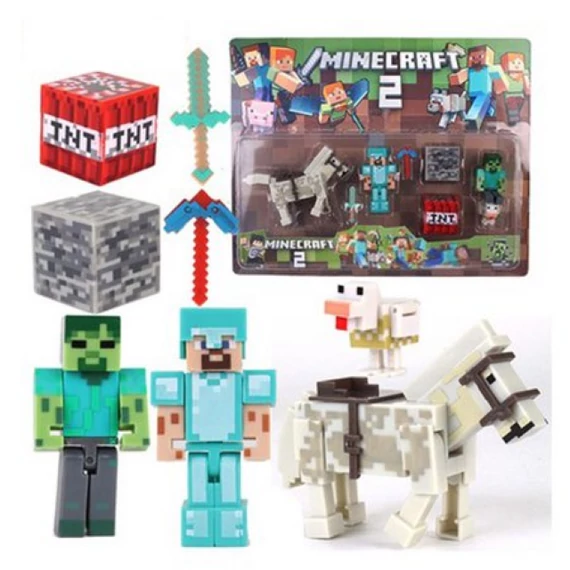Minecraft játék jellegű figurák 03