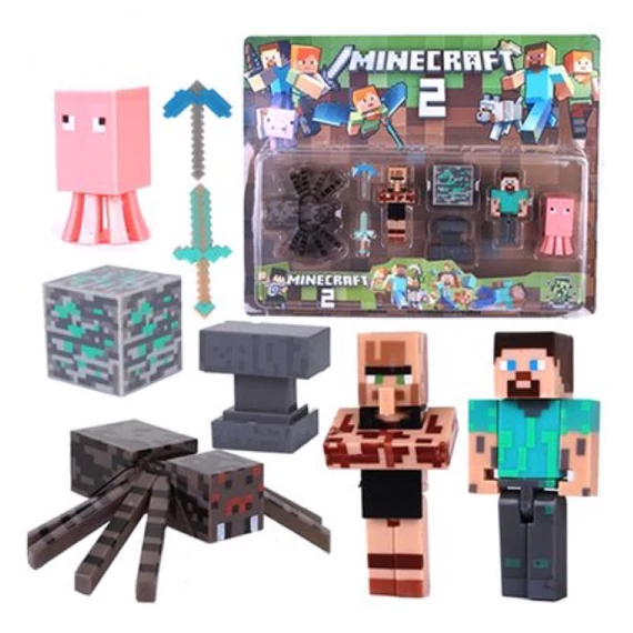 Minecraft játék jellegű figurák 05