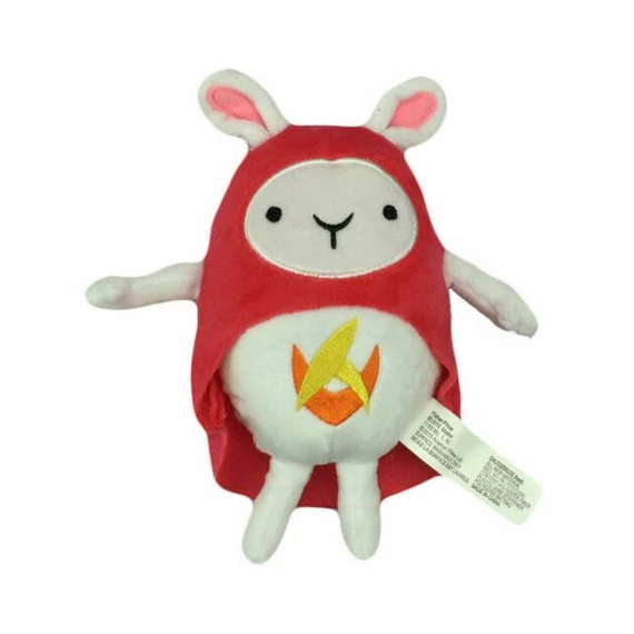 Hoppity plüssfigura gyerekeknek 28cm, piros-fehér