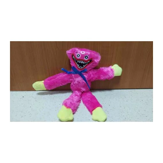 Huggy Wuggy Poppy Playtime plüss figura 20cm PINK