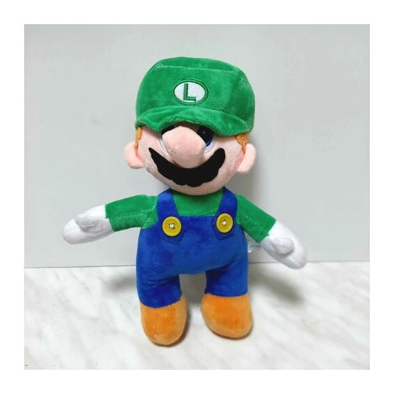 Super Mario Luigi plüss figura gyerekeknek 28cm