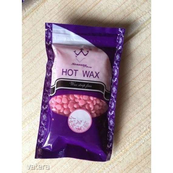 100gr rózsaszín Hot Wax Gyanta gyöngy