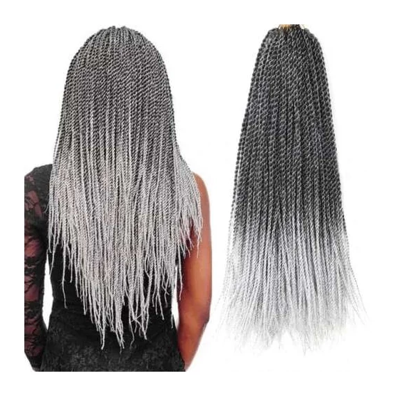 Senegal Twist hurkolható haj 81 fonatos 200g T-T/GRAY