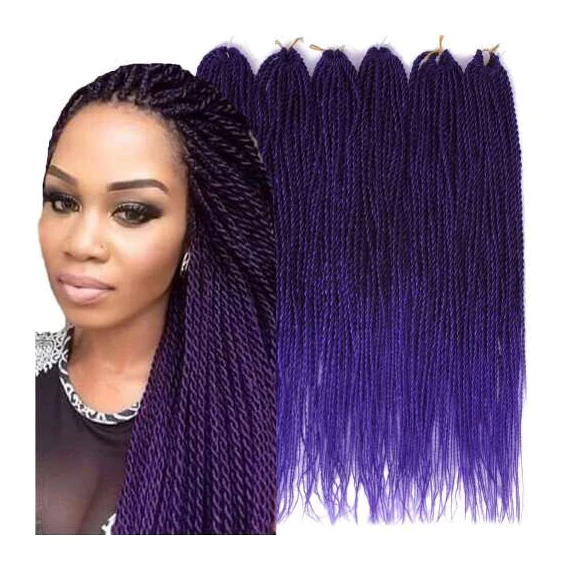 Senegal Twist hurkolható haj 81 fonatos 200g T-T/PURPLE