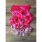 PINK-RÓZSASZÍN Ombrés-Melíros 5 csatos Színes Hullámos Póthaj 60cm,Új