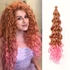 Kép 1/4 - Brazil hurkolható póthaj, 120cm, 100g, Hawaii hullámos 27/PINK
