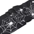 Kép 3/4 - Halloween pókháló mintás harisnya, 72cm, FEKETE