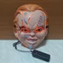 Kép 4/9 - Chucky baba, ledes, világító horror maszk álarc Halloweenre