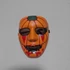 Kép 7/7 - Halloween rémísztő tök álarc maszk