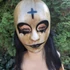 Kép 2/5 - Halloween varrott szájú keresztes maszk