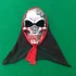 Kép 4/4 - Halloween véres ezüst koponya maszk csuklyával