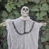 Kép 3/4 - Halloween dekoráció láncos szellem, 80cm, FEHÉR
