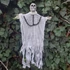 Kép 1/4 - Halloween dekoráció láncos szellem, 80cm, FEHÉR