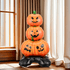 Kép 3/8 - MOSOLYGÓ TÖKÖK, álló Halloween dekoráció, 110cm
