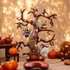 Kép 1/5 - Halloween rémségek fája lufi, 132cm