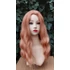 Kép 1/6 - VÖRÖSES SZŐKE Hosszú hullámos frufru nélküli paróka Anime Cosplay JMK7-10344, X jelű