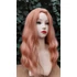 Kép 4/6 - VÖRÖSES SZŐKE Hosszú hullámos frufru nélküli paróka Anime Cosplay JMK7-10344, X jelű