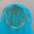Kép 7/10 - TÜRKÍZKÉK Anime Colsplay extra hosszú egyenes frufru nélküli paróka 70cm, MINT BLUE, YBB01