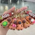 Kép 6/6 - CAPYBARA figura, kulcstartó, táskadísz, 5sz