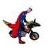 Kép 3/7 - SUPERMAN,  mozgatható figura motorral szett