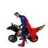 Kép 4/7 - SUPERMAN,  mozgatható figura motorral szett