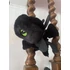 Kép 6/9 - FEKETE Éjfúria plüss figura csuklóra 23cm