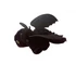 Kép 7/9 - FEKETE Éjfúria plüss figura csuklóra 23cm