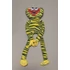 Kép 2/6 - Huggy Wuggy Poppy Playtime plüss figura 60cm, tigris csíkos, SÁRGA-FEKETE 